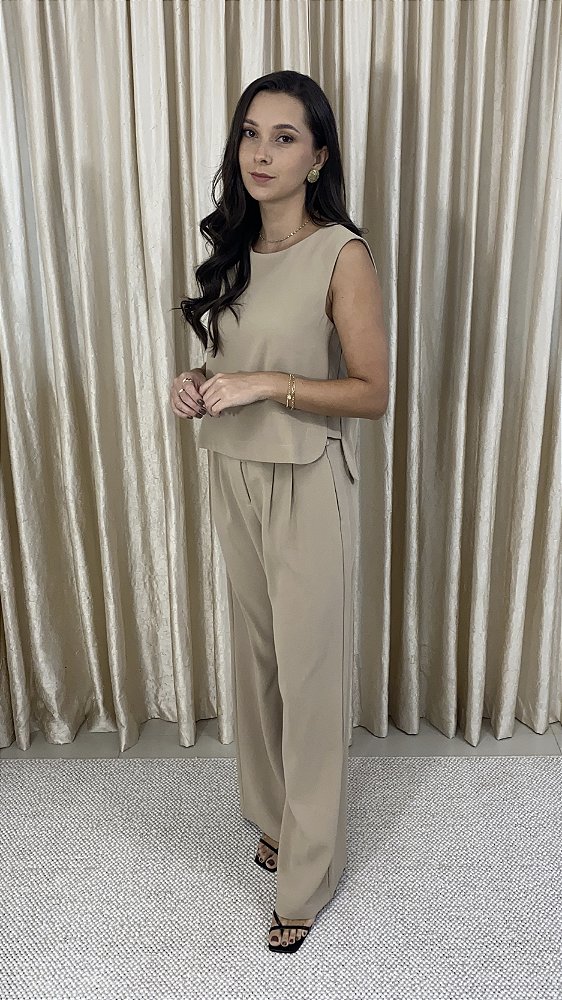 Conjunto De Calça e Regata