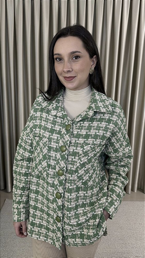 Jaqueta Over - Verde