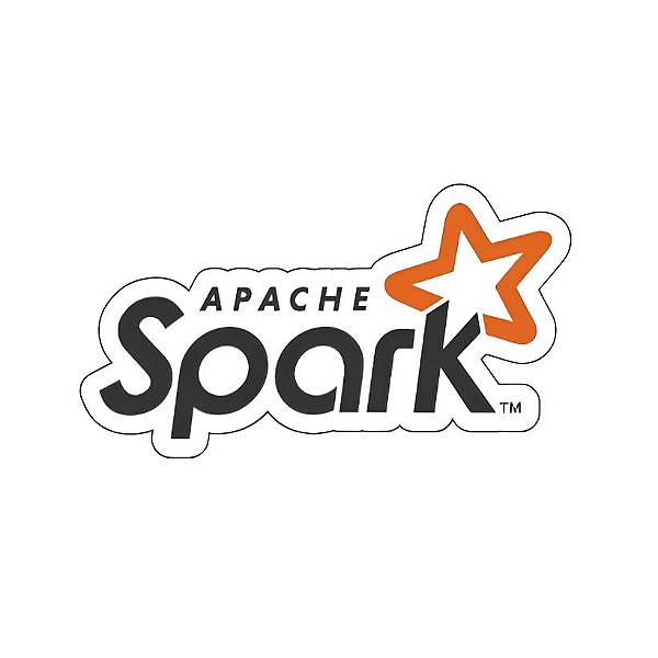 Adesivo Apache Spark 7x3,9cm