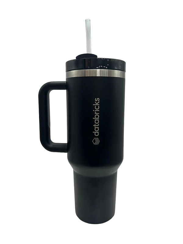 Copo Térmico 1,2L com Tampa e Canudo