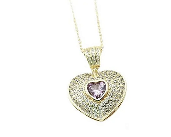 COLAR CORAÇÃO IMPONENTE