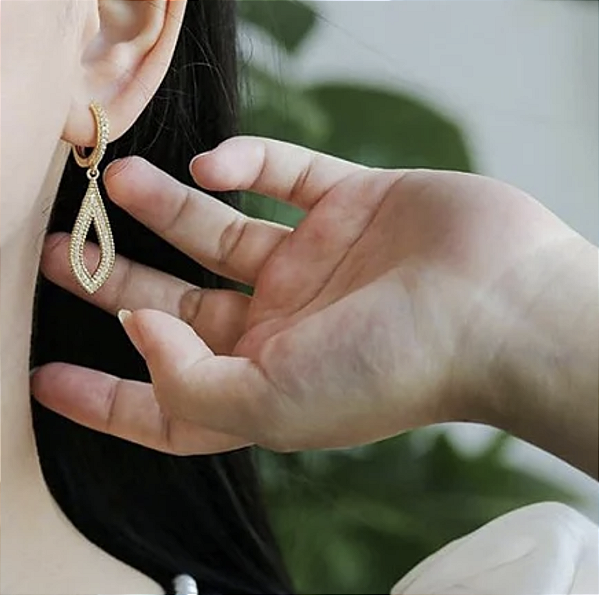 BRINCO ARGOLINHA GOTA