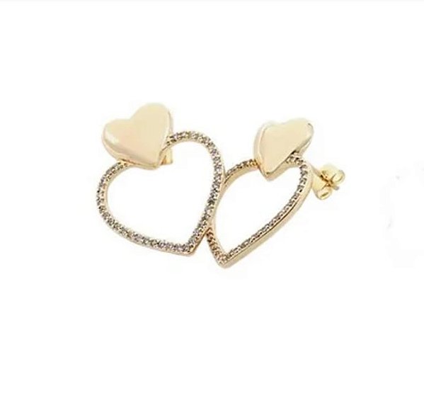 BRINCO CORAÇÃO DUPLO