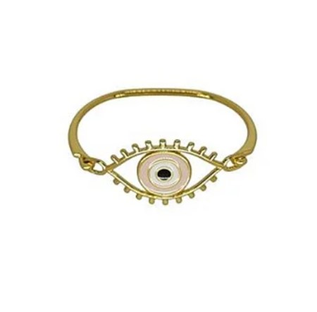BRACELETE OLHO GREGO DOURADO