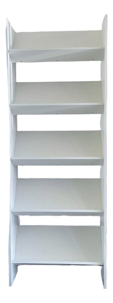 Estante Expositor Organizador 5 Prateleiras Livreiro Branco Cód.307