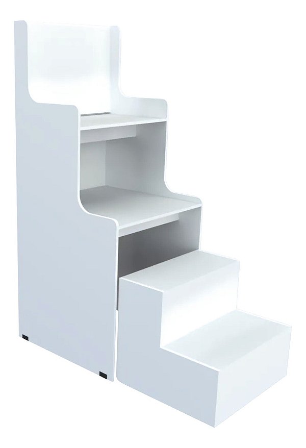 Cadeira Alta Para Pedicure Manicure Cadeirão Salão Esmalte Branco Cód.1200