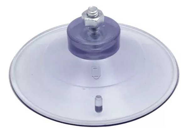 Ventosa De 90mm (9 Cm) Com Parafuso E Porca 01 Un Cód.1653