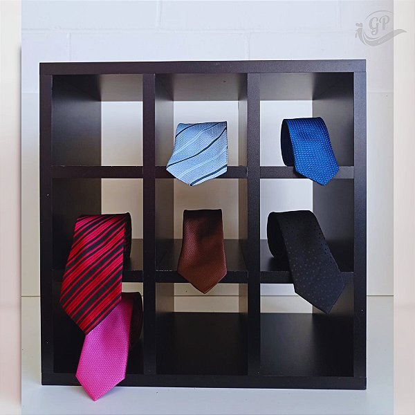Nicho Multiuso Com 9 Divisões Para Toalhas Multiuso Decorativo Preto Cód.809