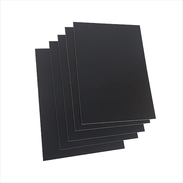 Kit 15 Placas Quadro Chapa MDF 3mm 10x15cm para Artesanato Preto Cód.1205