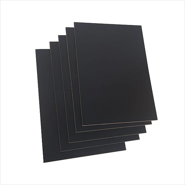 Placa Mdf 3mm Preto Chapa Quadro 40x40cm Artesanato 30un