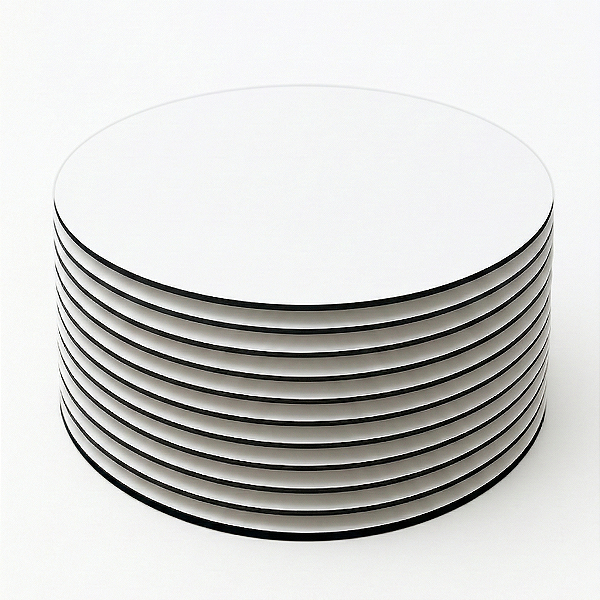 Kit Com 10 Bases Cake Board 25cm Tabuleiro Prato De Bolo Mdf