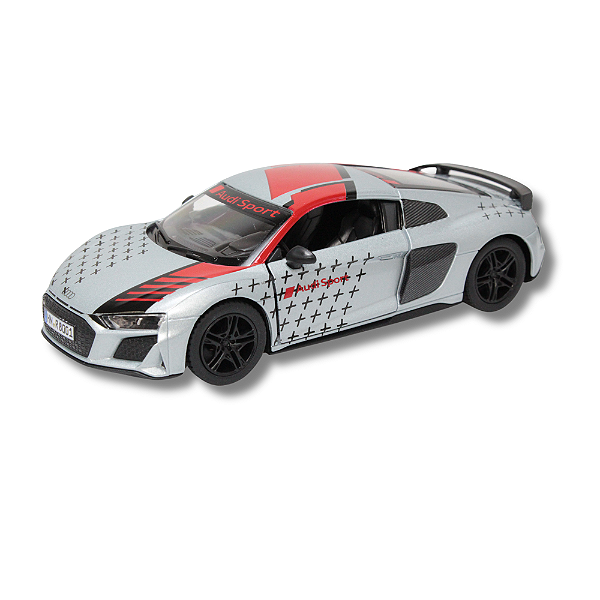 Miniatura Audi R8 Coupé 2020 Escala 1:36