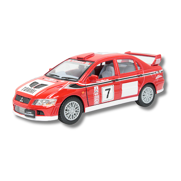 Miniatura Mitsubishi Lancer Evolution VII Escala 1:36