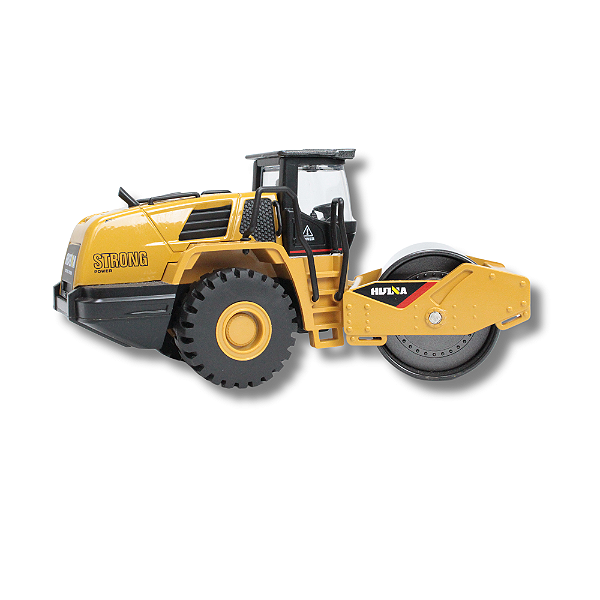 Miniatura Caminhão Compressor de Estradas 1715 Forklift Huina Toys Escala 1:50