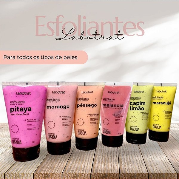 Esfoliante Labotrat Facial e Corporal | Pele Renovada, Suave e Hidratada