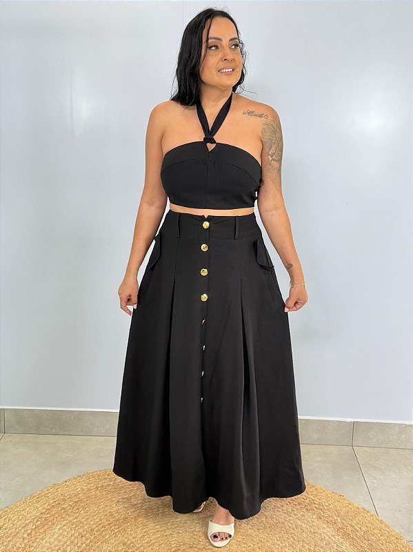 Conjunto Marrante Preto Grazy