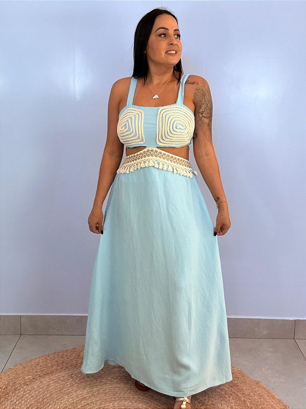 Vestido Azul Maresia