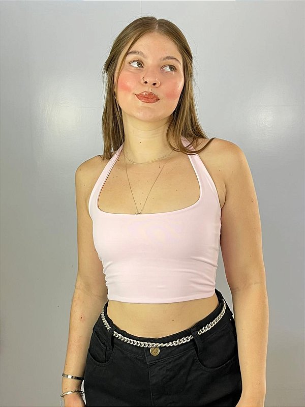 Cropped Poliamida Lia Rosa