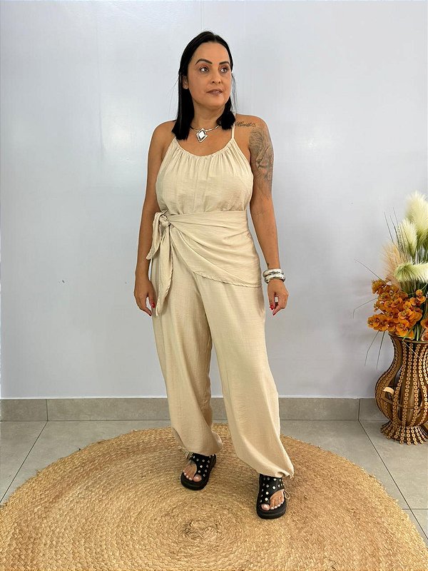 Macacão Aladdin Nude