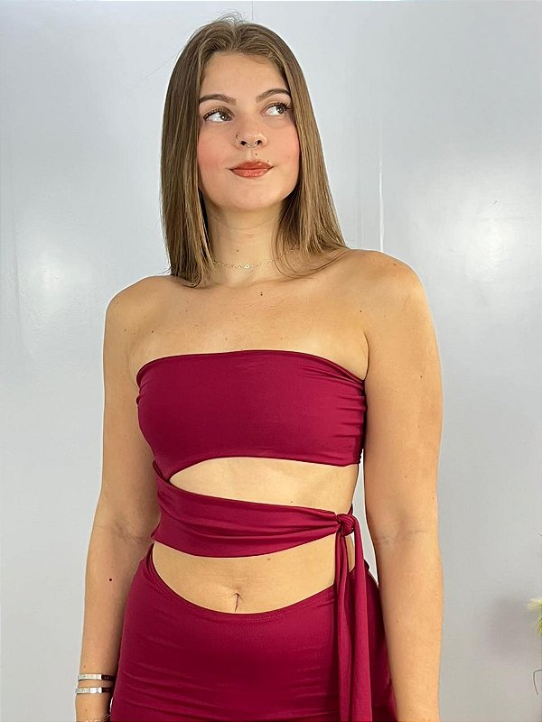 Cropped Poliamida Natasha Vinho