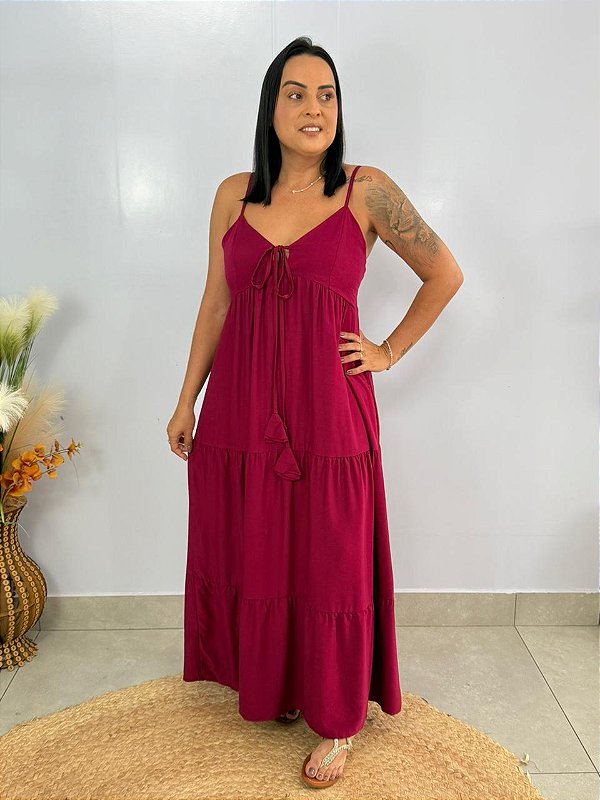 Vestido Longo Daniela Vinho