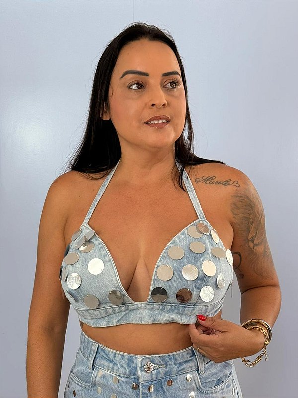 Cropped Jeans Chapinha