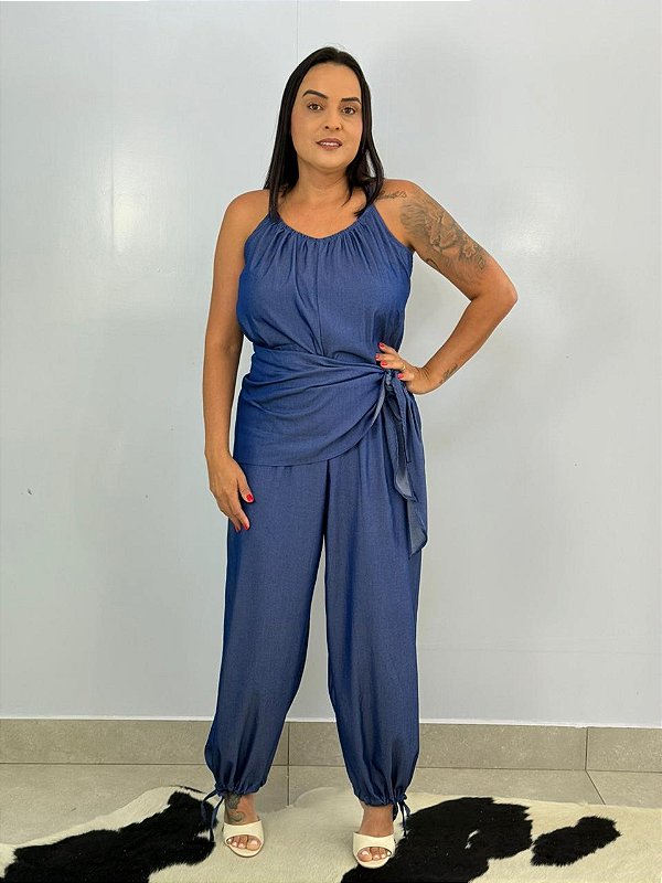 Macacão Aladdin Azul