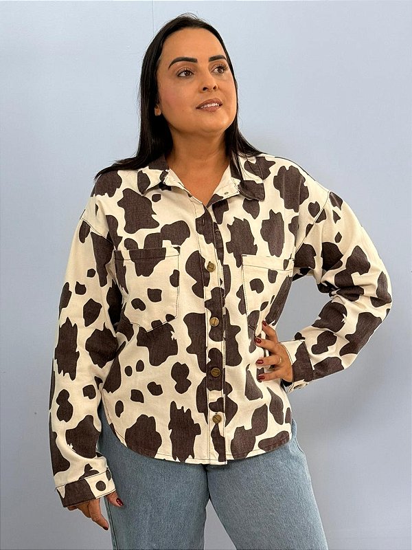 Camisa Jeans Cow