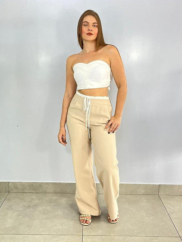 Conjunto Calça Amanda Nude