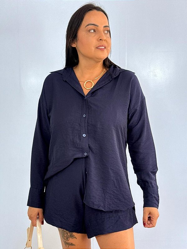 Conjunto Azul Marinho Maldivas