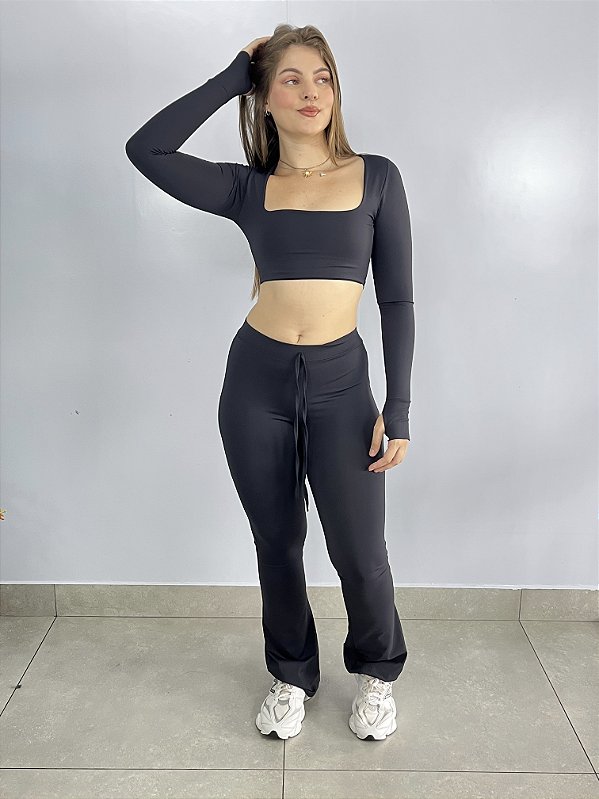 Calça Poliamida Britney Preta