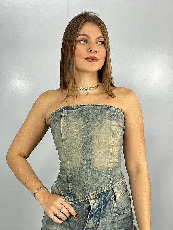 Cropped Jeans Dirty