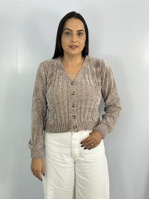 Blusa Mousse Importado Cinza