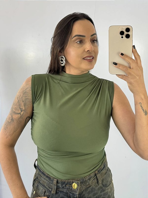 Blusa Suplex Bela Verde