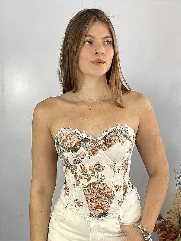 Corset Mavie Laranja