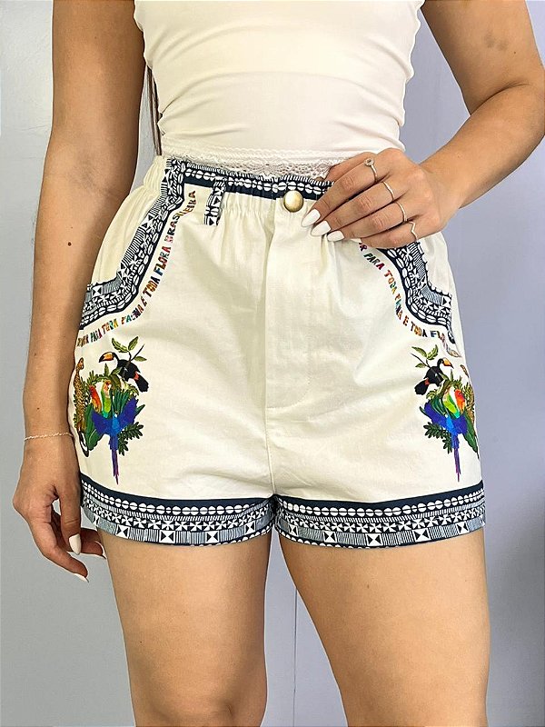 Short Sarja Off Flora Valentina