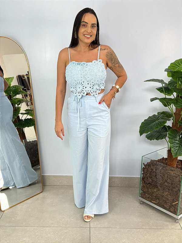 Conjunto Azul Ariel