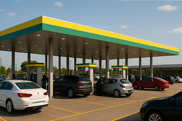 Posto com propriedade em Guarulhos bem localizado 90 Mil Litros