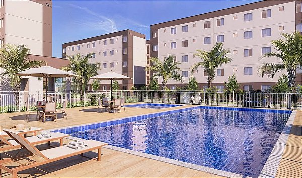 Apartamento à venda em Eusébio 2 Quartos 1 Suíte 2 Banheiros 1 Vaga 40,02m² a 60,89m²