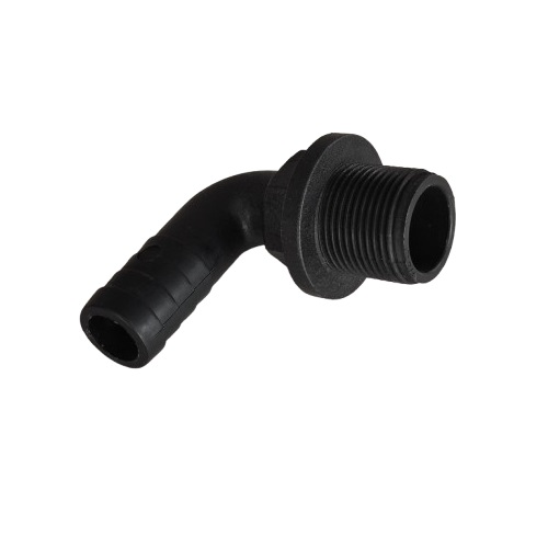 Conexão Curva 90 Nível e Retorno (Mang. 3/4" x Rosca 3/4") Plástico