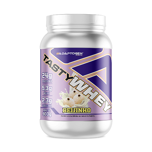Adaptogen - Tasty Whey 3w Gourmet Beijinho (900g)