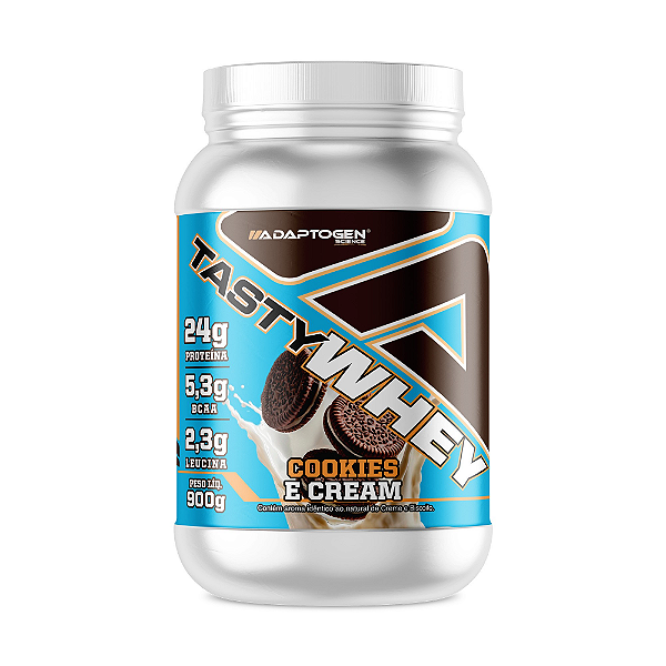 Adaptogen - Tasty Whey 3w Gourmet Cookies And Cream (900g)