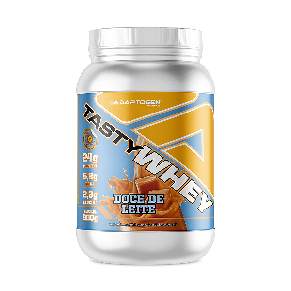 Adaptogen - Tasty Whey 3w Gourmet Doce de Leite (900g)