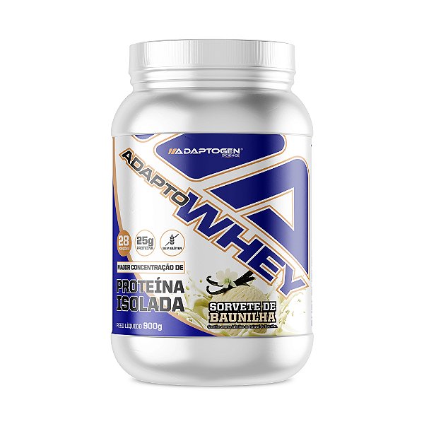 Adaptogen - Adapto Whey 3w Baunilha (900g)