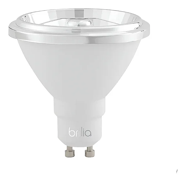 LÂMPADA AR70 REFLETORA DIMERIZÁVEL  GU10 4,8W - BRILIA