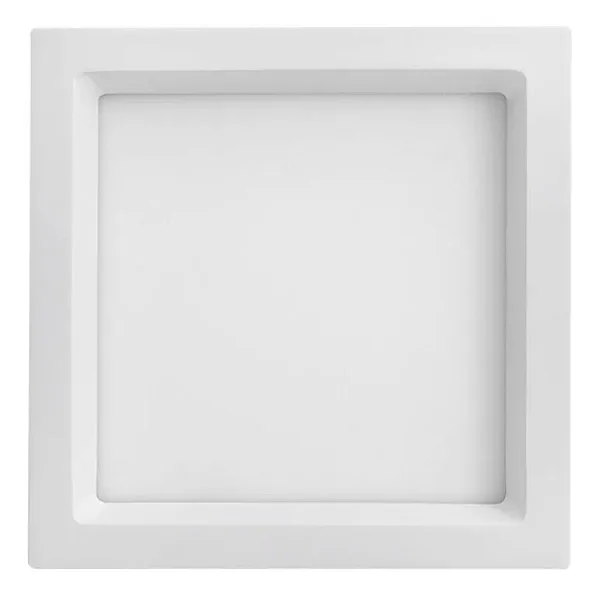 PAINEL RECUADO ABS 18W 22X22 BRANCO - OPUS
