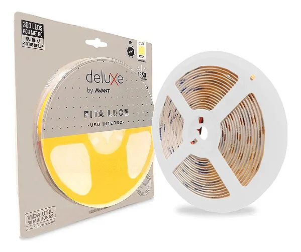 FITA LED  COB 18W 12V ROLO 5M - AVANT