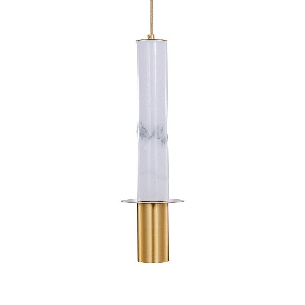 PENDENTE GOLD PEDRA NATURAL