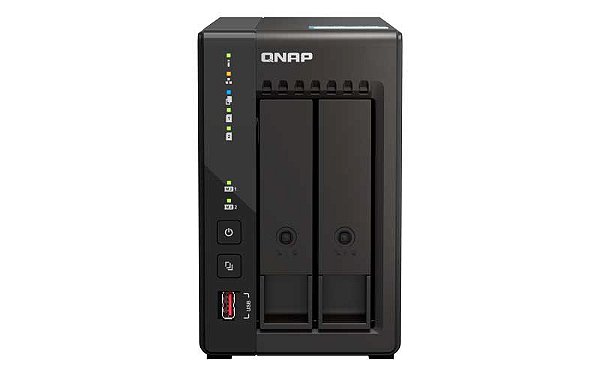 Qnap TS-253E - Servidor NAS Doméstico 2 Bay p/ HDD SATA