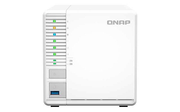 TS-364 Qnap - Storage NAS 3 Baias  p/ HDD SATA
